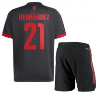 Bayern Munich Lucas Hernandez #21 Fußballbekleidung 3rd trikot Kinder 2022-23 Kurzarm (+ kurze hosen)